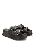 Cult Sandalo Basso Janis Donna CLE104357 - Nero
