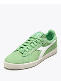 Diadora Sneakers Suede Waxed Unisex 501.181202 White/pistachio Green - Verde