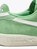 Diadora Sneakers Suede Waxed Unisex 501.181202 White/pistachio Green - Verde