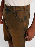 Dickies Bermuda Jeans Garyville Uomo DK0A4XCK Indigo Brown - Marrone