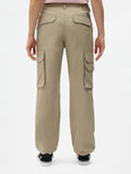 Dickies Pantalone Cargo Hooper Bay Donna DK0A4XDI Khaki - Beige