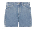 Dickies Shorts Jeans Donna DK0A4Y88 Vntg Blue - Denim