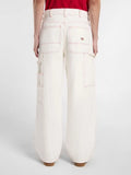 Dickies Jeans Wide Painter Uomo DK0A4Z6R Egret - Bianco