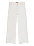 Dickies Jeans Wide Painter Uomo DK0A4Z6R Egret - Bianco
