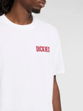 Dickies T-shirt Slacks Rally Uomo DK0A4Z8U - Bianco