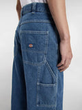 Dickies Jeans Wide Stevensville Uomo DK0A863T Classic Blue - Denim