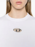 Diesel T-shirt MValari Donna A153280DLAX White - Bianco