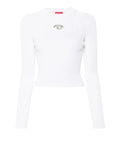 Diesel T-shirt MValari Donna A153280DLAX White - Bianco