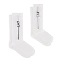 Ea7 Calzini Unisex 246002CC999 - Bianco