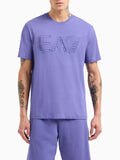 Ea7 T-shirt Uomo 7M000149AF14772 Corsican Blue - Viola