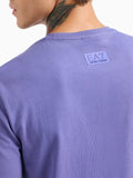 Ea7 T-shirt Uomo 7M000149AF14772 Corsican Blue - Viola