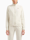 Ea7 Felpa Zip Donna 7W000077AF13135 Silver Birch - Avorio