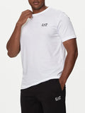 Ea7 T-shirt Uomo 8NPT25PJVPZ - Bianco