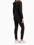 Ea7 Tuta Sportiva Donna 8NTV51TJ9RZ - Nero