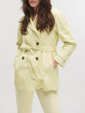 Emme Marella Trench Marais Donna 2515021111200 Lime - Giallo