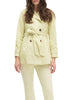 emme marella trench marais donna 2515021111200 lime giallo 6998211