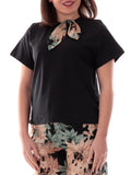 Emme Marella T-shirt Arona Donna 2515971022200 - Nero