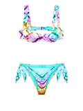 F**K Bikini Set Donna FK25-2164 - Turchese