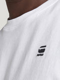 G-star T-shirt Uomo D16396-B353 White - Bianco