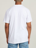 G-star T-shirt Uomo D24449-336 White - Bianco