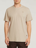 G-star T-shirt Uomo D24449-336 Dk Brick - Avorio