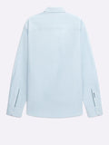 Gas Camicia Casual Uomo 151433100062 White/azure - Celeste