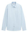 Gas Camicia Casual Uomo 151433100062 White/azure - Celeste