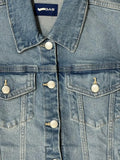 Gas Giubbino di Jeans Deva Donna 255065 030262 Stone Wash Lig - Denim