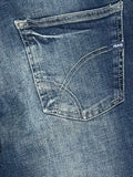 Gas Jeans Slim Uomo 35064332030300 Stone Wash Dar - Denim