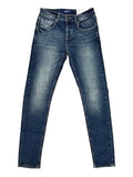 Gas Jeans Slim Uomo 35064332030300 Stone Wash Dar - Denim
