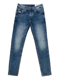 Gas Jeans Slim Uomo 35064332030300 Stone Wash Med - Denim