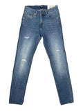 Gas Jeans Slim Uomo 35159132030299 Stone Wash Med - Denim
