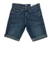 gas bermuda jeans shorts jeans slim uomo 370266 030300 stone wash dar denim 256693