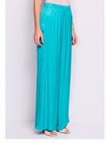 Gaudi Pantalone Palazzo Donna 511FD25015 Acqua Green - Verde