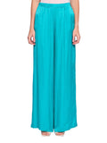 Gaudi Pantalone Palazzo Donna 511FD25015 Acqua Green - Verde