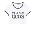 Gcds T-shirt Donna A2OW2308JA3 - Bianco