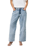 GoD SAVE DENIM Jeans Wide Donna P013_B773 - Denim