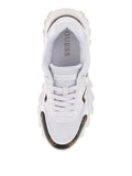 Guess Sneakers Nowah Donna FLTNOWFAL12 White Brown - Bianco