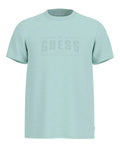 Guess T-shirt Bsc Tradition Uomo M5GI27KBW41 Minty Mist Multi - Verde