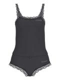 Guess Coordinato Intimo Mia Top Culotte Donna O5RG04KBBU1 Jet Black A996 - Nero