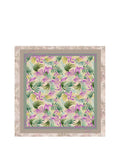 Guess Foulard Bianca Donna W5GZ14WFF70 Tropical Escape Prin - Floreale