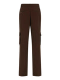 Guess Pantalone Cargo Matea Perfect Donna W5RB41WGX02 Regal Brown Multi - Marrone