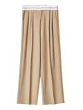 Hinnominate Pantalone Palazzo Donna HMABW01763 Safari - Beige