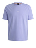 Hugo Boss T-shirt Uomo 50473278 Open Purple - Viola
