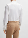 Hugo Boss Camicia Classica Hank S Uomo 50503554 - Bianco