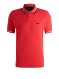 Hugo Boss Polo Uomo 50506193 Open Red - Rosso