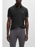 Hugo Boss Polo Passertip Uomo 50507699 - Nero