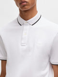Hugo Boss Polo Passertip Uomo 50507699 - Bianco