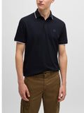 Hugo Boss Polo Passertip Uomo 50507699 - Blu