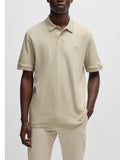 Hugo Boss Polo Interlock Uomo 50520109 - Beige